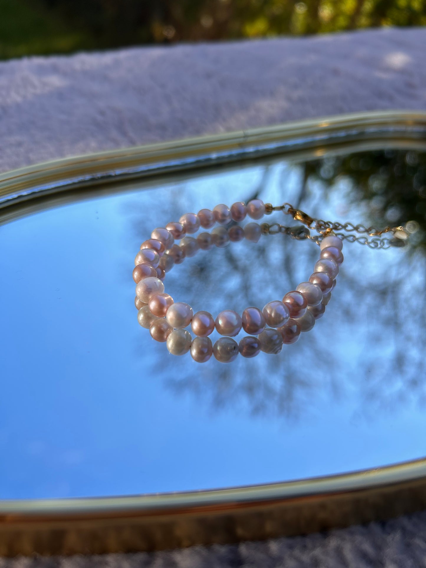 Nature Freshwater Pearl Bracelet