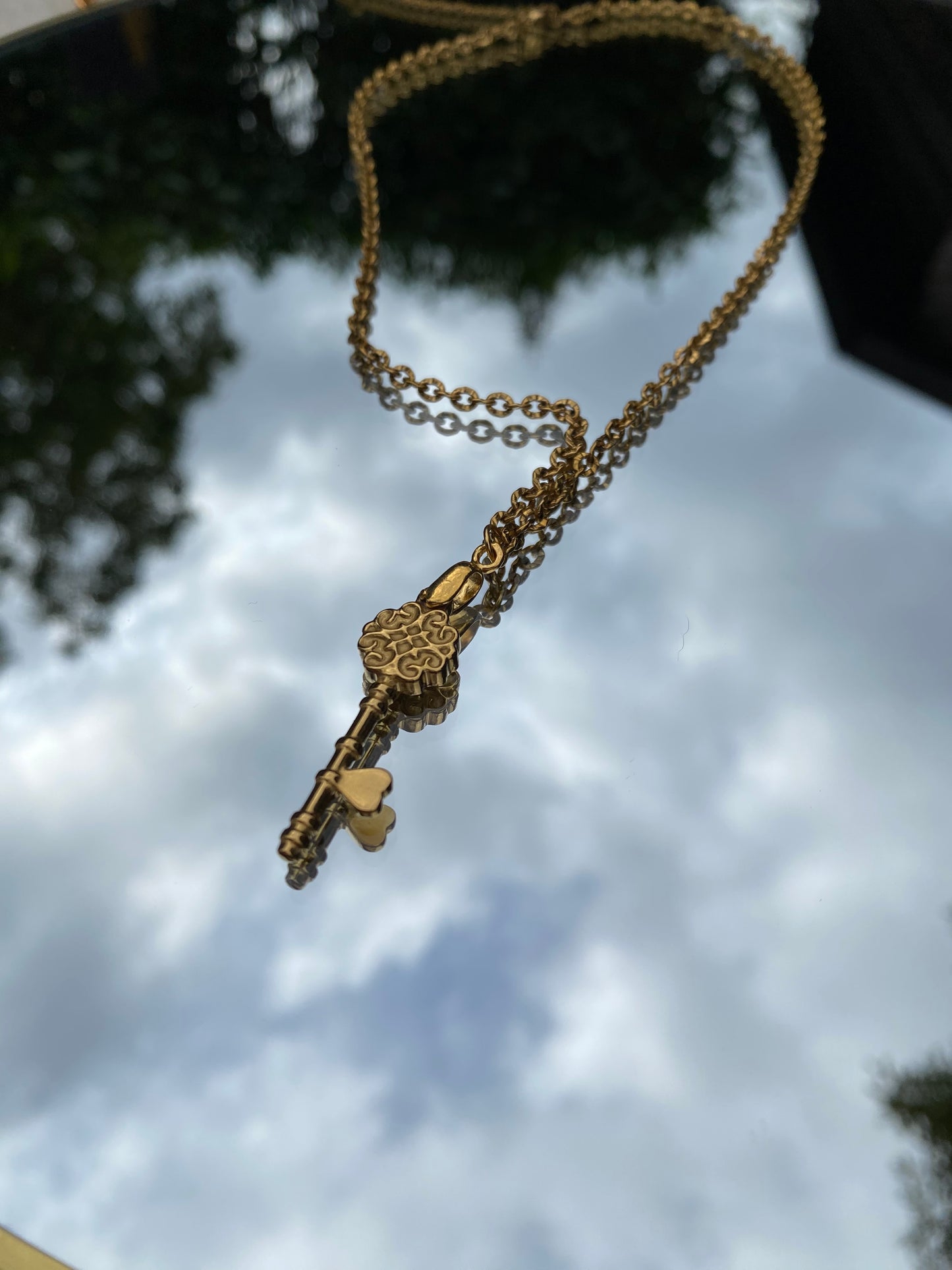 Gold Key Necklace