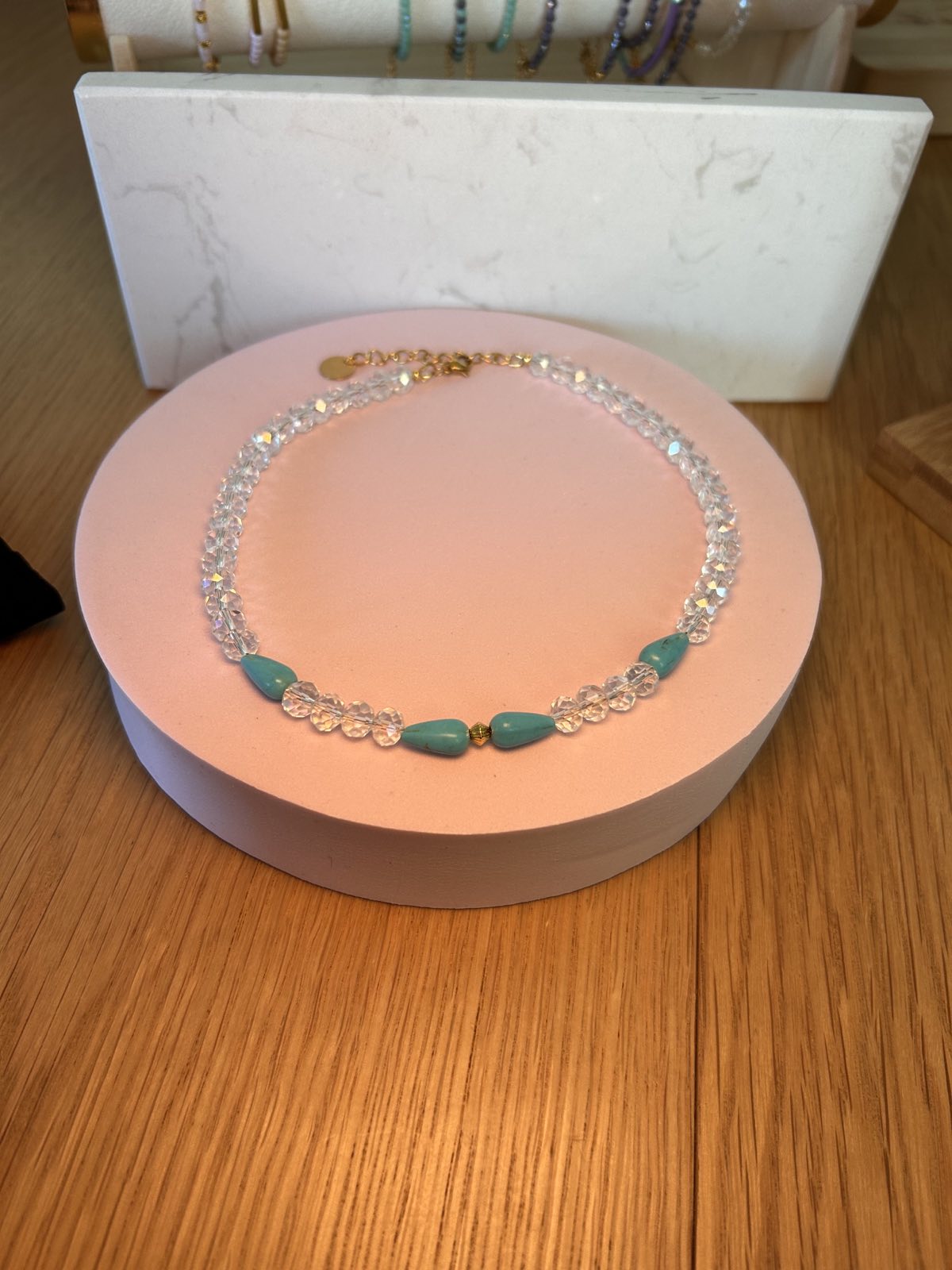 Turquoise Stone Necklace