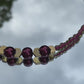 Burgundy Pearl Necklace